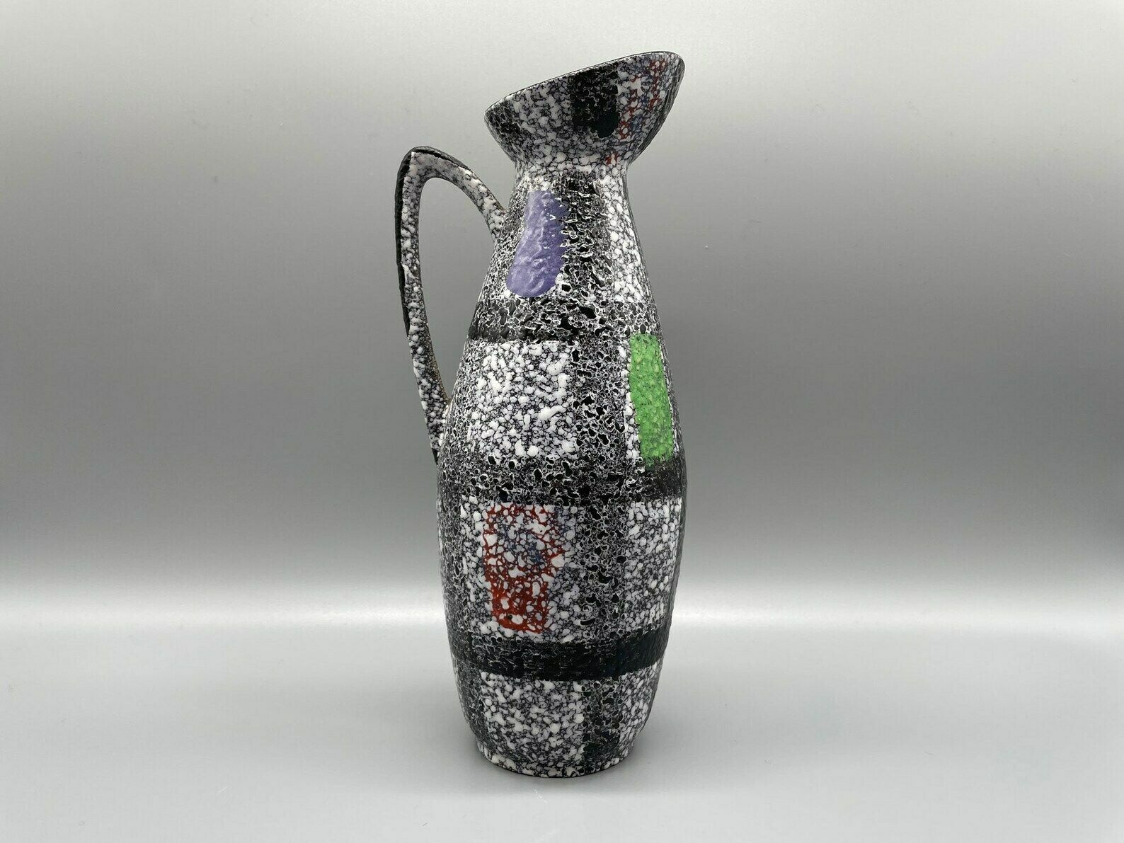 Beautiful Vase By Bodo Mans Dekor Teheran For Bay Keramik, Germany, 1961 photo Home Decor