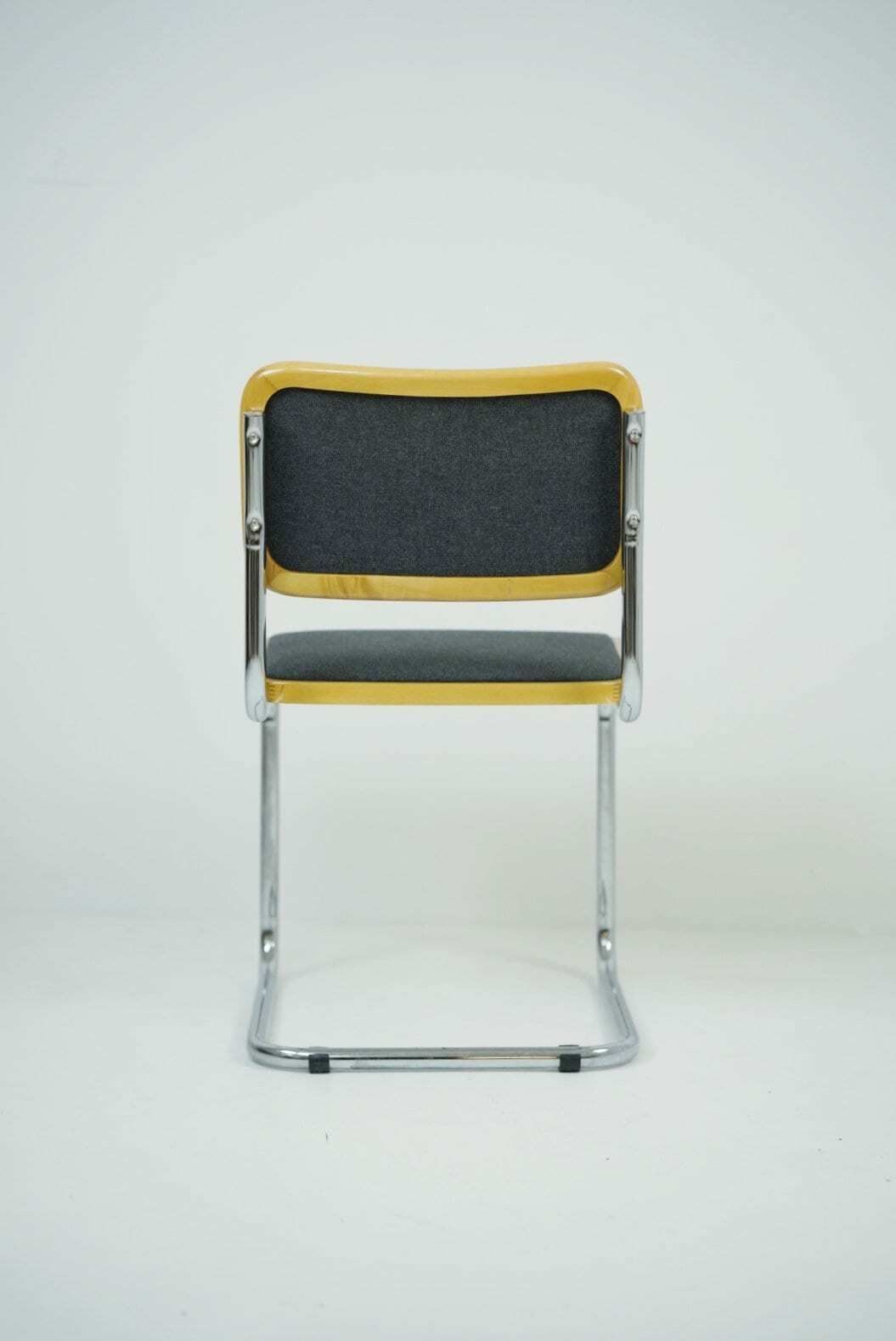 1 Of 5 Marcel Breuer B32 Upholstered Cesca Chair, Bauhaus Design By Bene photo vinterior