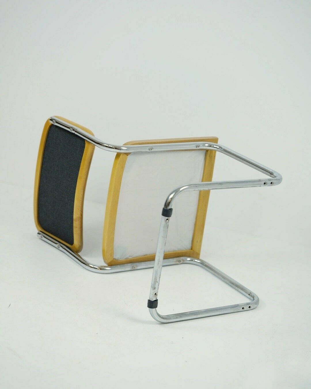 1 Of 5 Marcel Breuer B32 Upholstered Cesca Chair, Bauhaus Design By Bene photo buy