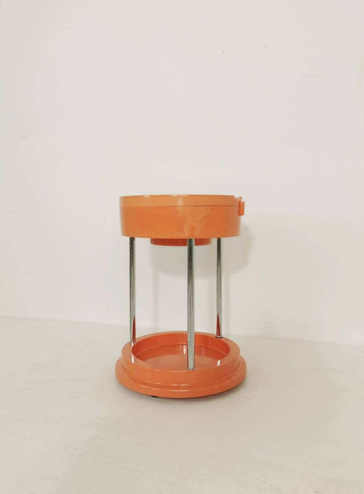 Mid Century Bar Service Cart Vesuvio Trolley From Carrara & Matta Italy 1960s photo for sale