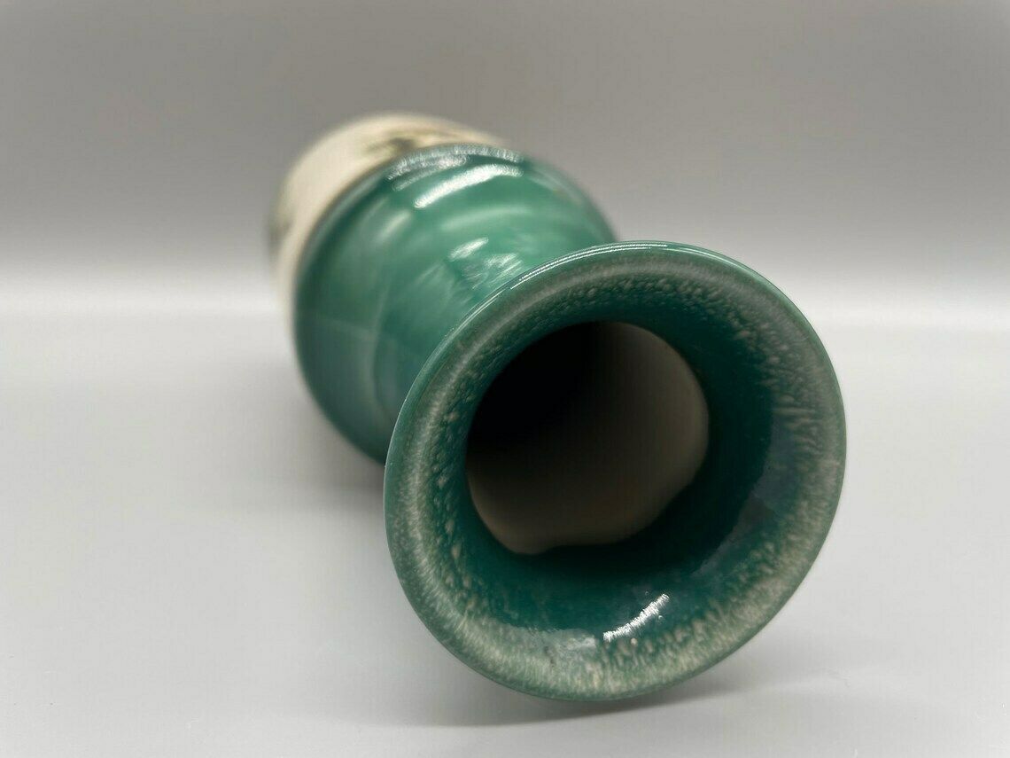 Rare Exquisite Vase By Gilbert Portanier For Rosenthal, 1960s photo buy