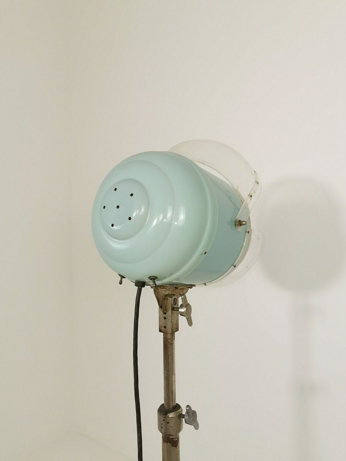 Floor Lamp Midcentury Converted 1950 Hair Dryer French Industrial One Of A Kind photo 1722.0