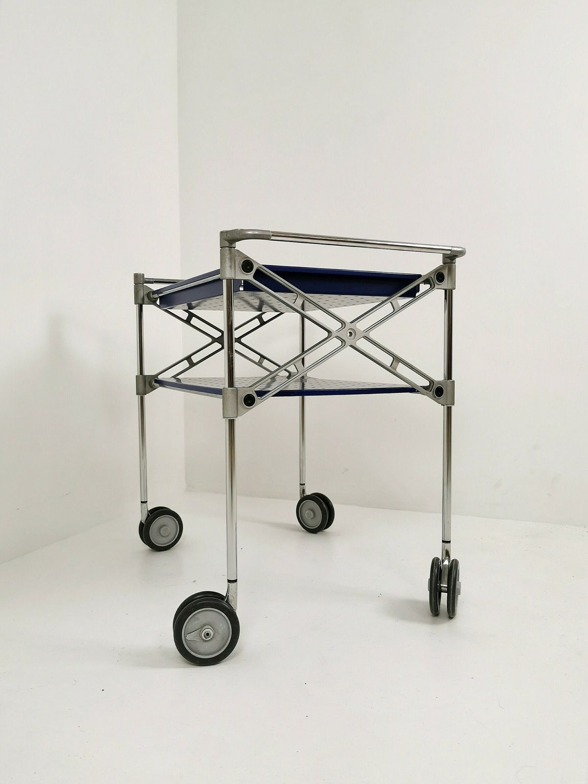 Mid Century Serving Table Trolly By Antonio Citterio And Oliver Löw Oxo Model For Kartell Italy photo for sale