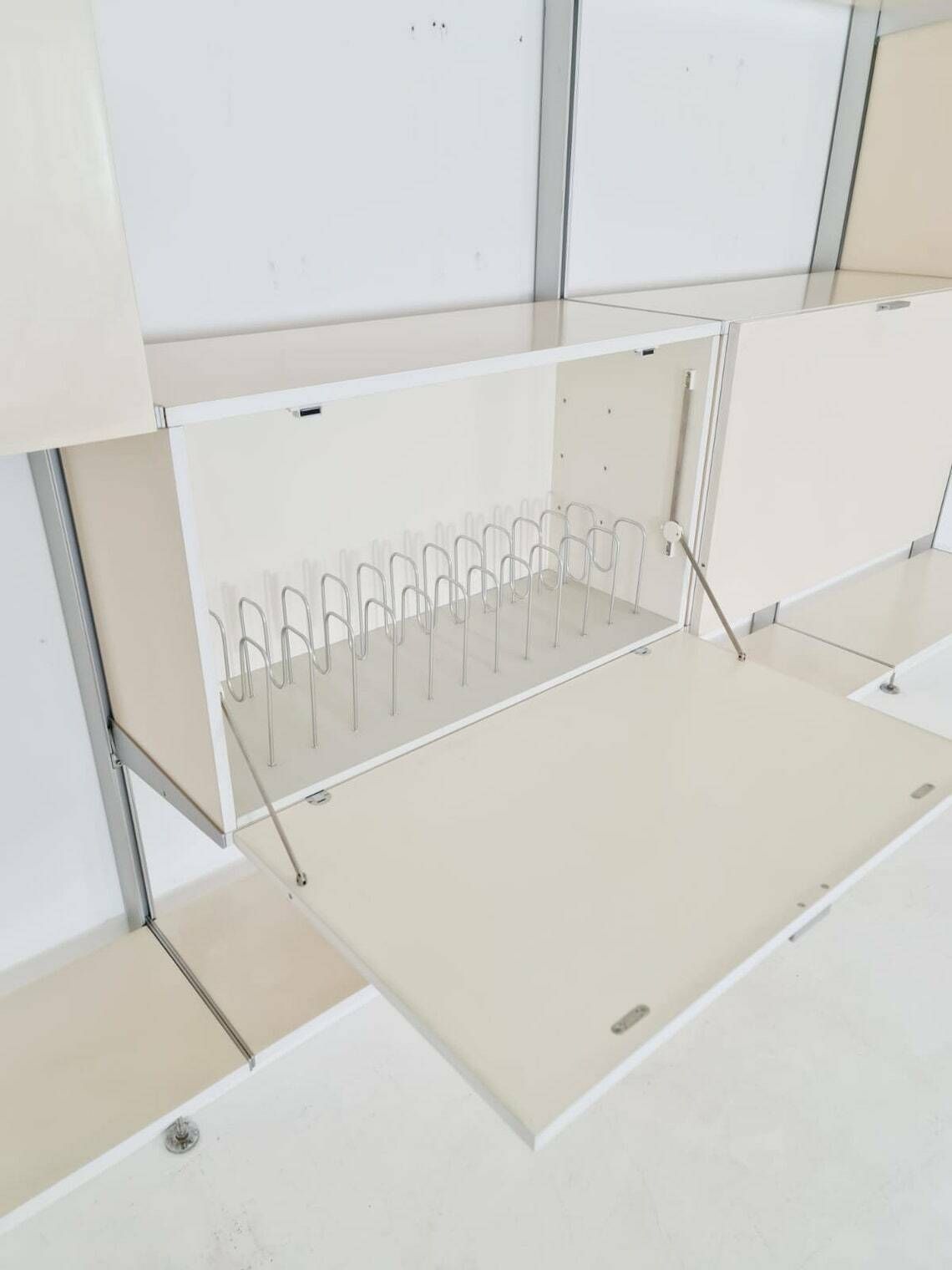 Rare Freestanding Modular George Nelson Wall Unit Bookcase, Herman Miller International Collection "Vitra", 1960s photo buy