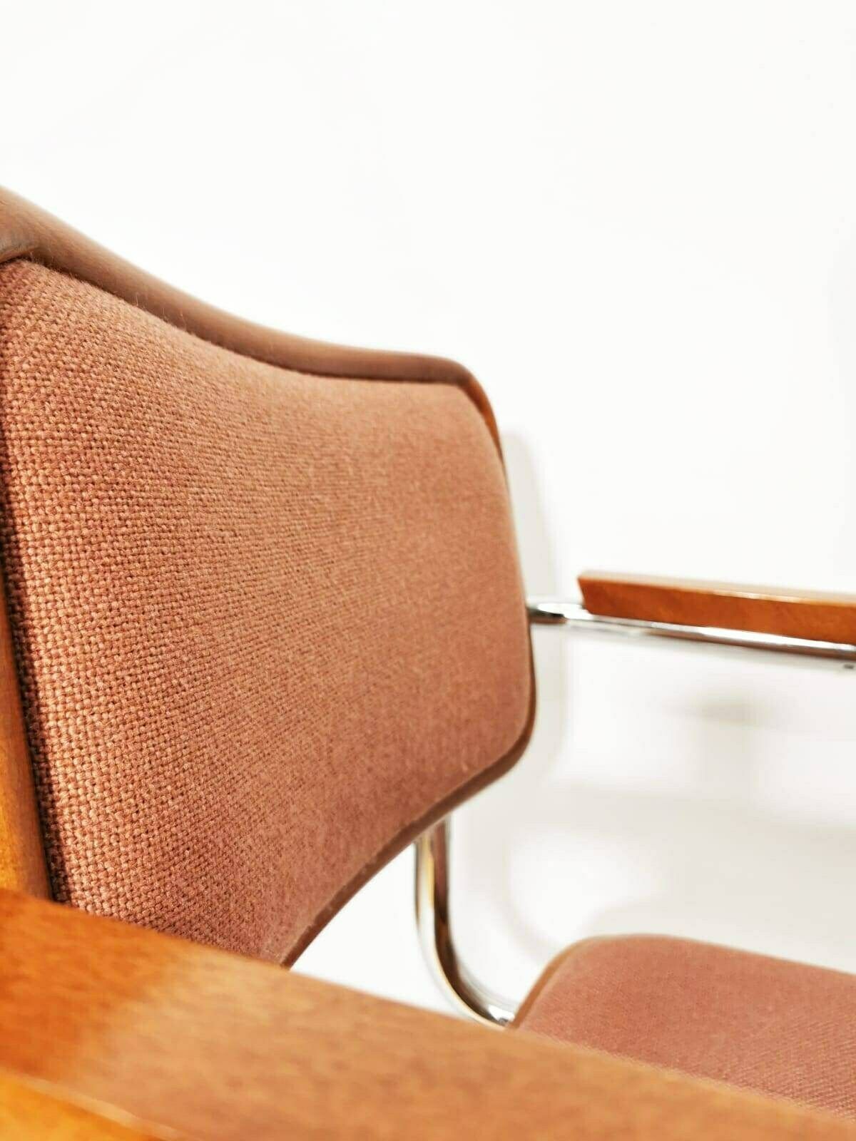 photo furniture 1 Of 6 Marcel Breuer B32 Upholstered Cesca Armchair, Bauhaus Design By Bene