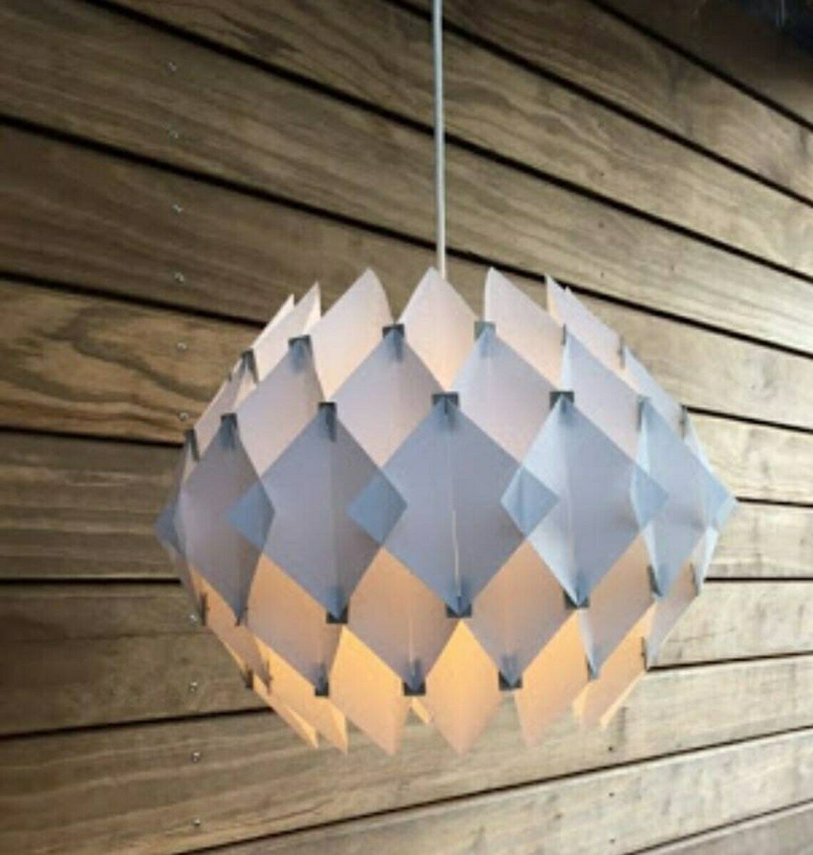 Butterfly Pendant Lamp, Designed In 1968 By The Danish Designer Lars Schiøler For Hoyrup Denmark photo for sale