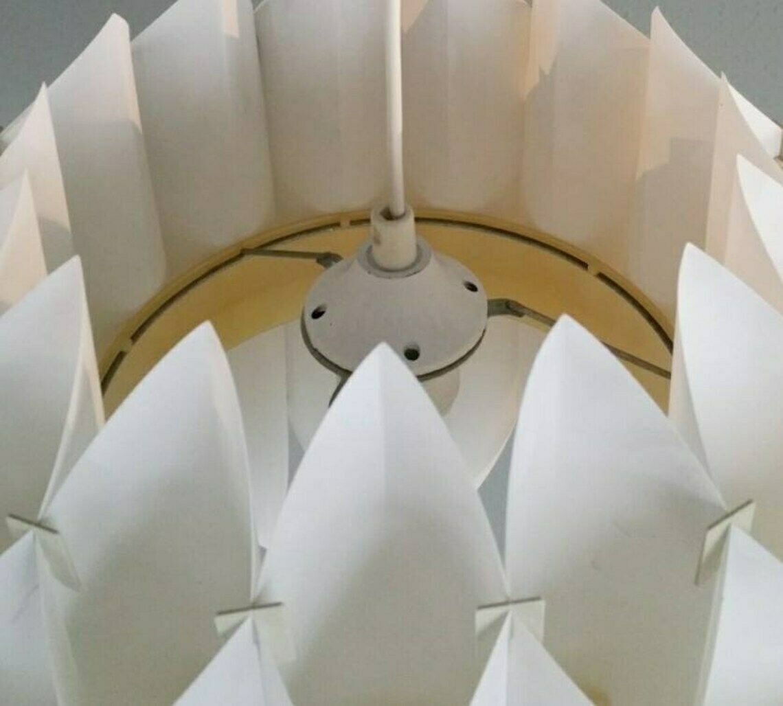 Butterfly Pendant Lamp, Designed In 1968 By The Danish Designer Lars Schiøler For Hoyrup Denmark photo 377.0