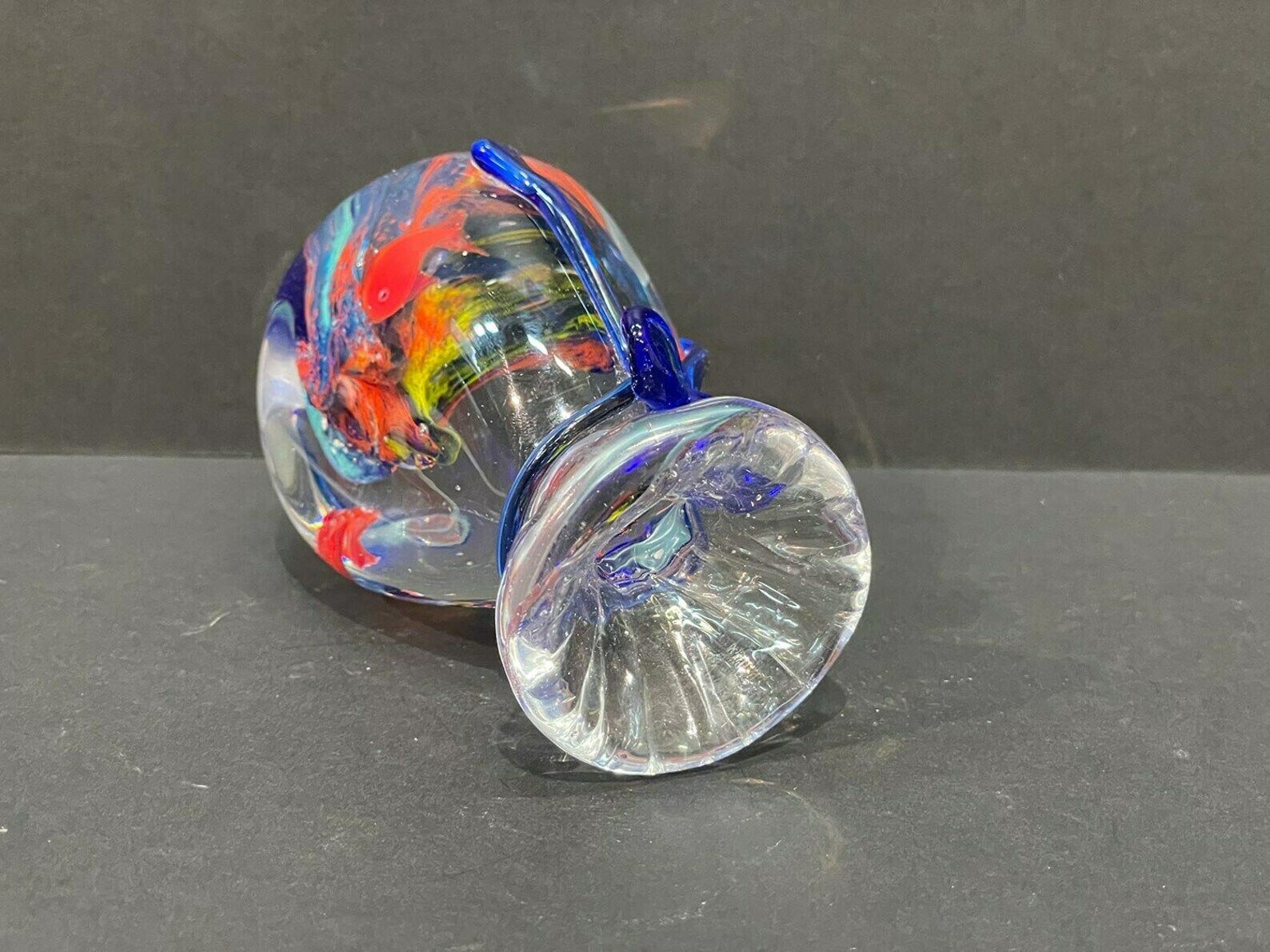 Roberto Guidotti Aquarium Bag Murano,Sommerso, Paperweight photo Home Decor