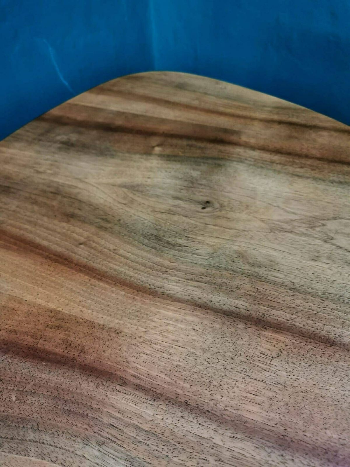 photo furniture Vintage Wooden Top West German Coffee Table Boho Mid Century Modern 1960s