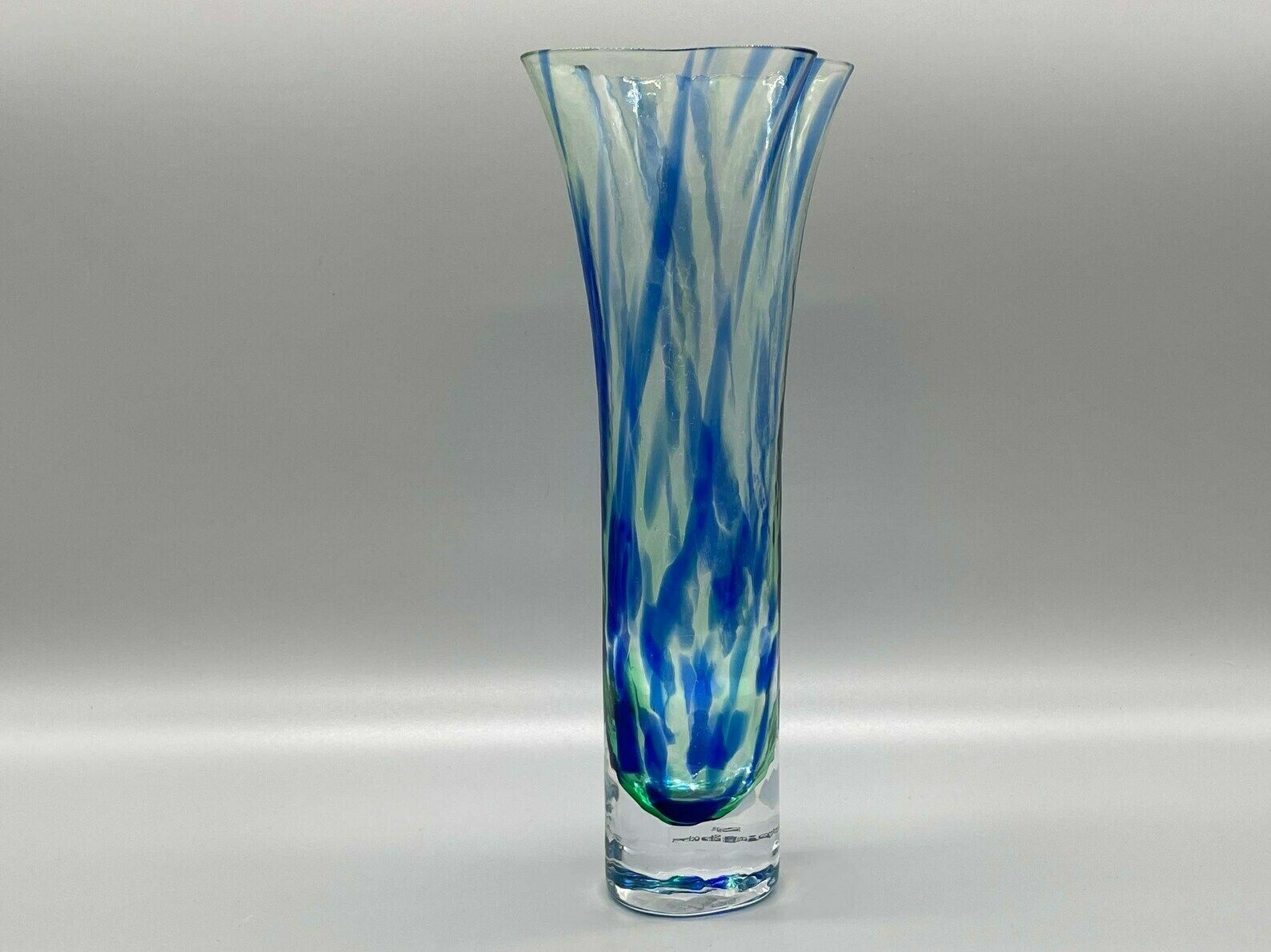 Kosta Glasbruk Vase, Renate Stock, Sweden, 1950s Vintage photo for sale