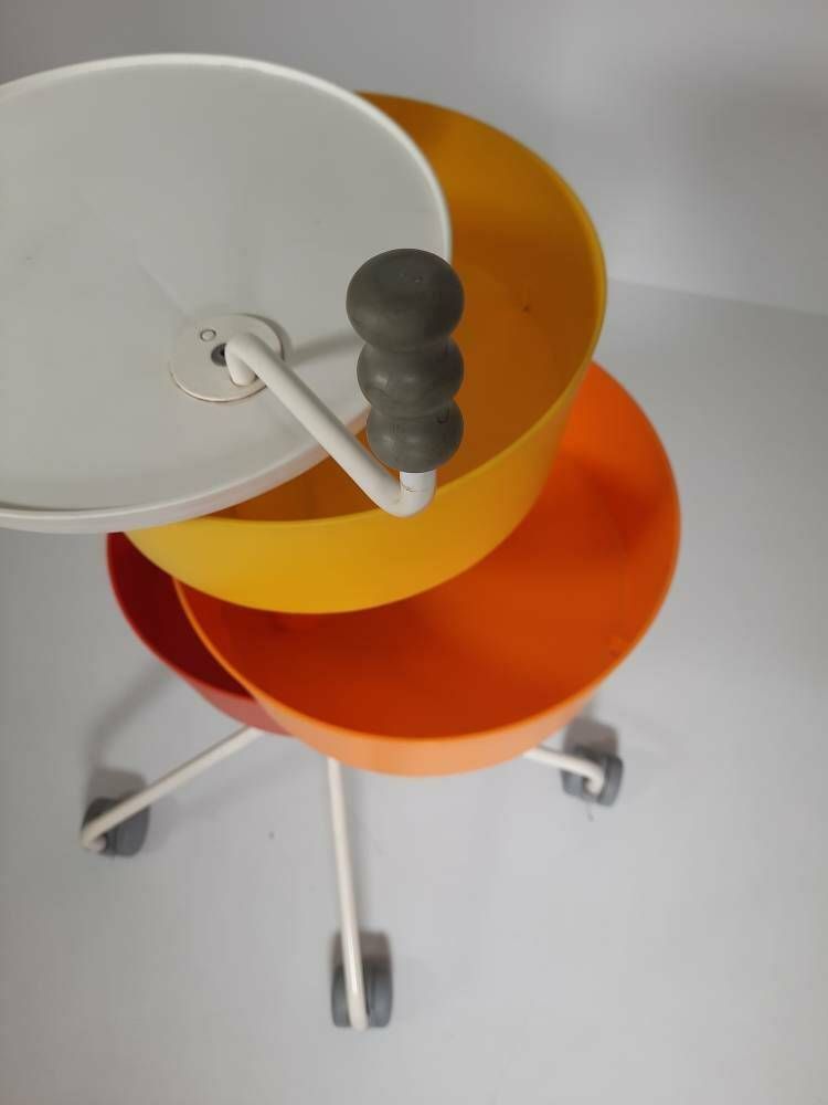 Vintage Trolley   Klytig Sweden 1980s Maria Hedensjö Bergquist Spaceage   Ikea Ps photo Furniture