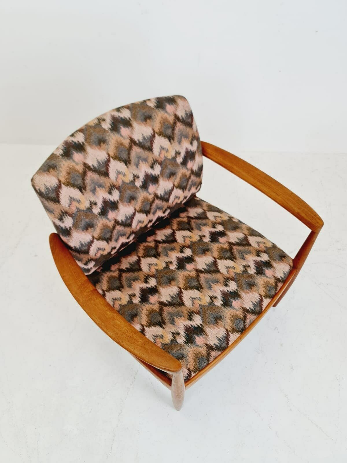 Mid Century Vintage Danish Lounge Chair, 1960s photo vintage