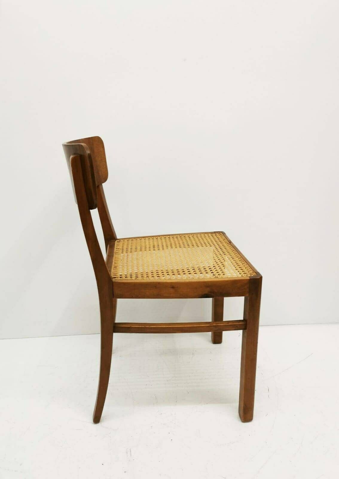 photo furniture Rattan Wooden Chair Austria 1960s