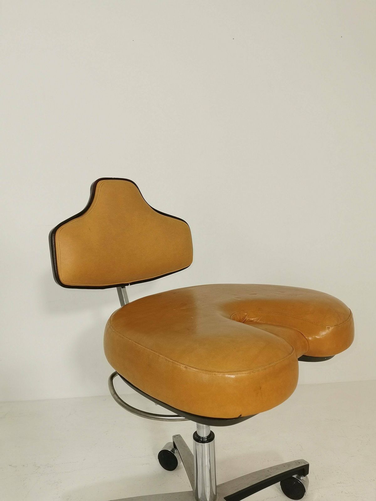 Industrial Vintage Leather Office Dental Chair By Chyres Virginia photo Furniture