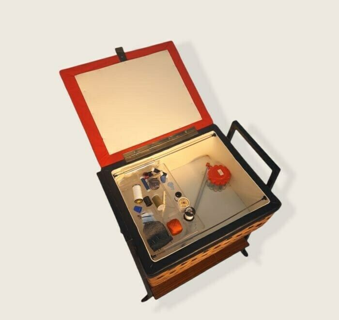 photo for sale Sewing Box Sidetable From The 60s