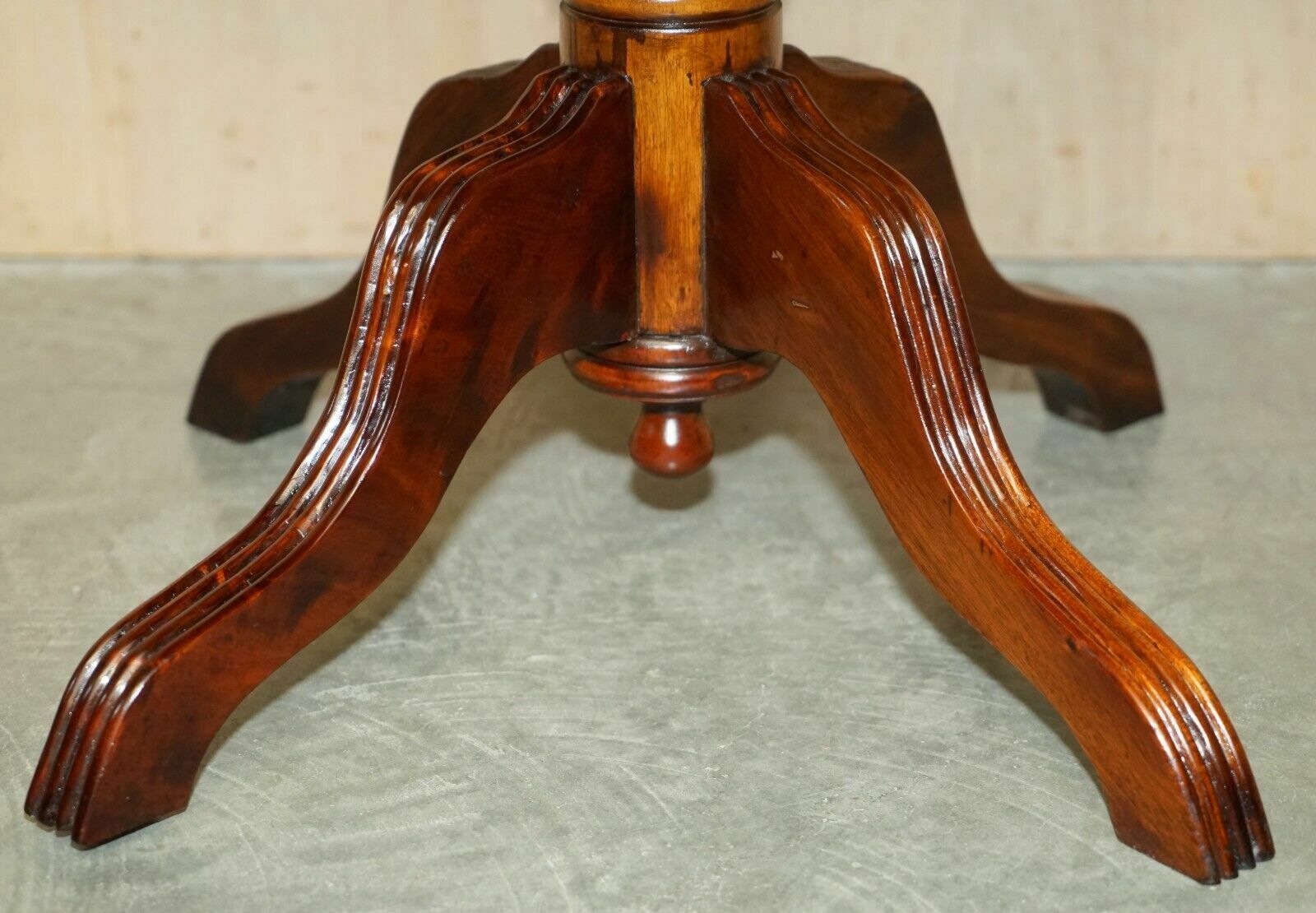 Lovely 1950's Vintage Solid Mahogany Extra Large Side Table Medium Coffee Table photo buy