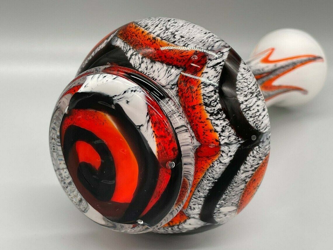 Pop Art Murano Vase Design Carlo Moretti Opaline Florence 1970s photo buy