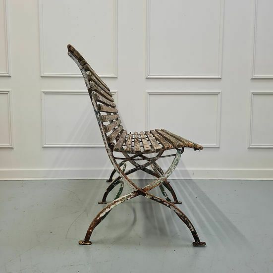 Antique French Garden Bench C1880 Free Delivery Eng/Wales photo furniture