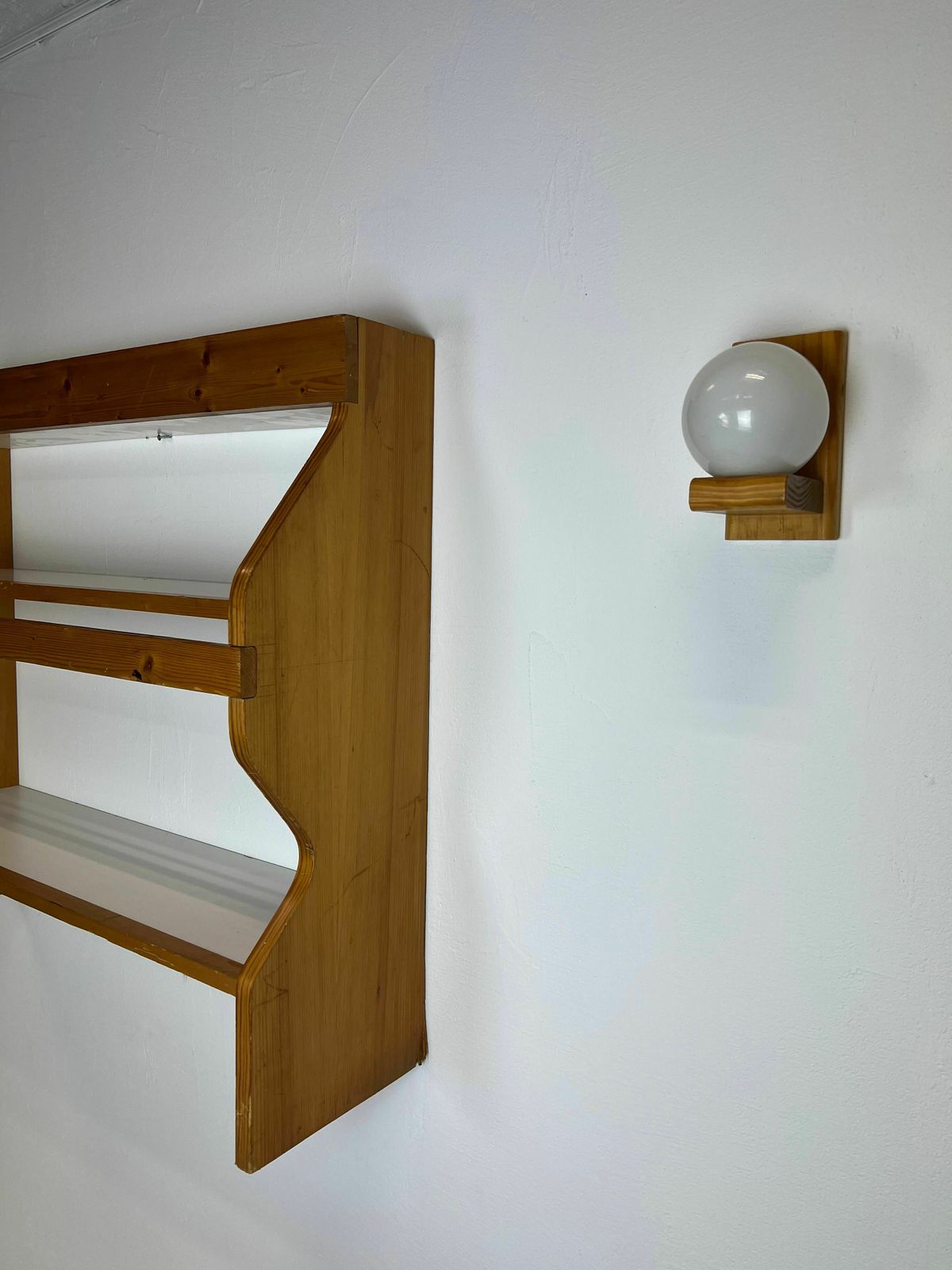photo for sale Duo Of Shelves By Charlotte Perriand