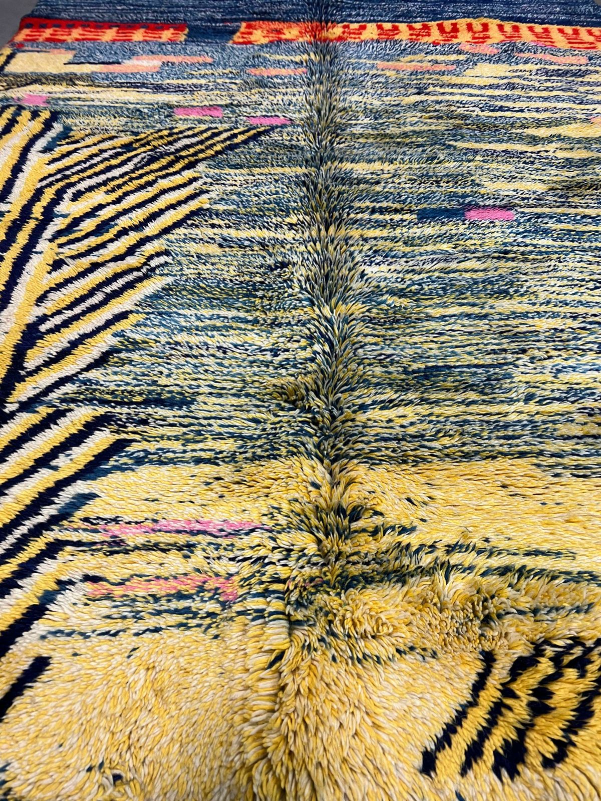 Beni Ourain Berber Rug In Lambswool photo vinterior