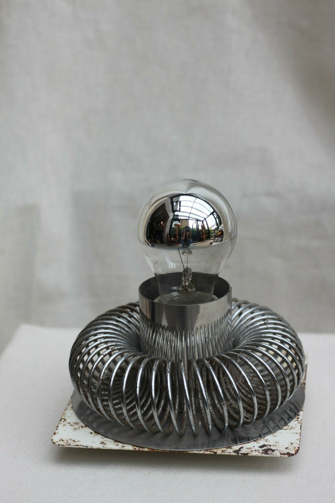Pair Of Vintage Wall Lamps By Andrea Lazzari For Morisini, Italy 1960