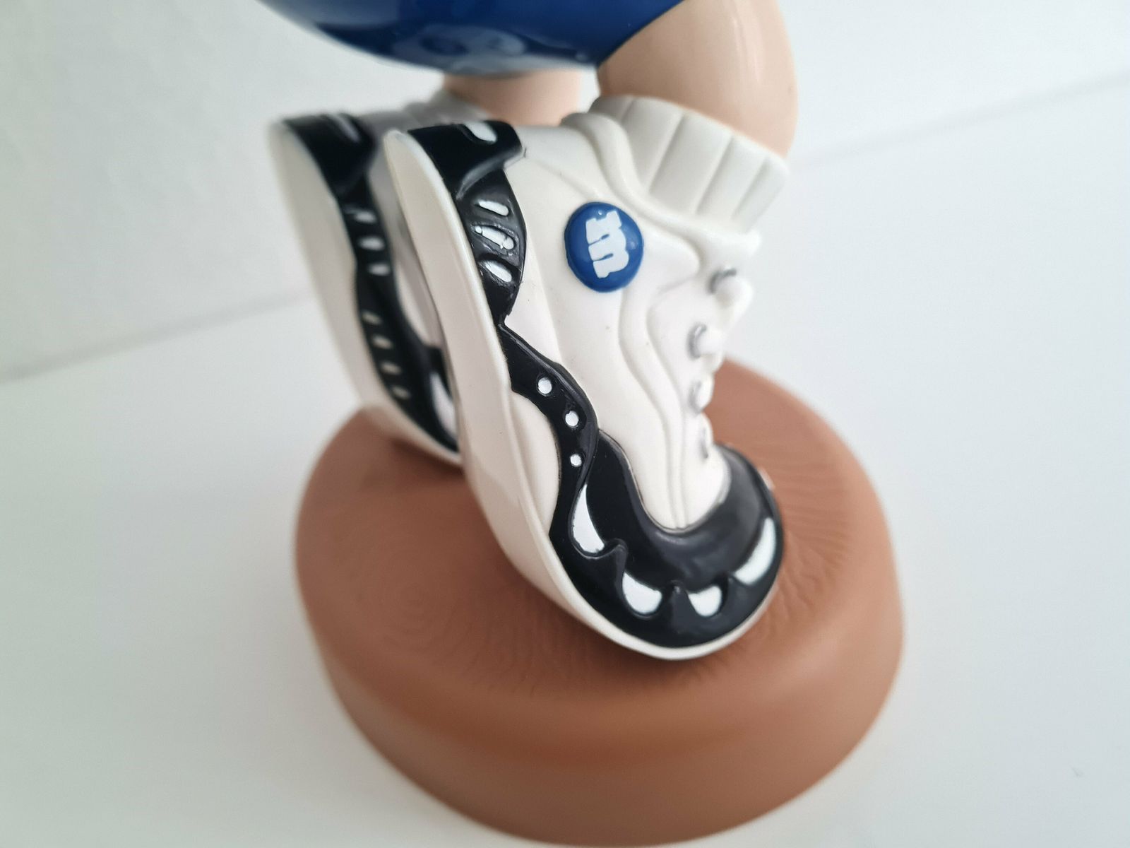 Vintage Big Blue M&Ms Candy Dispenser Basketball Rare Plastic Figure photo 77.0