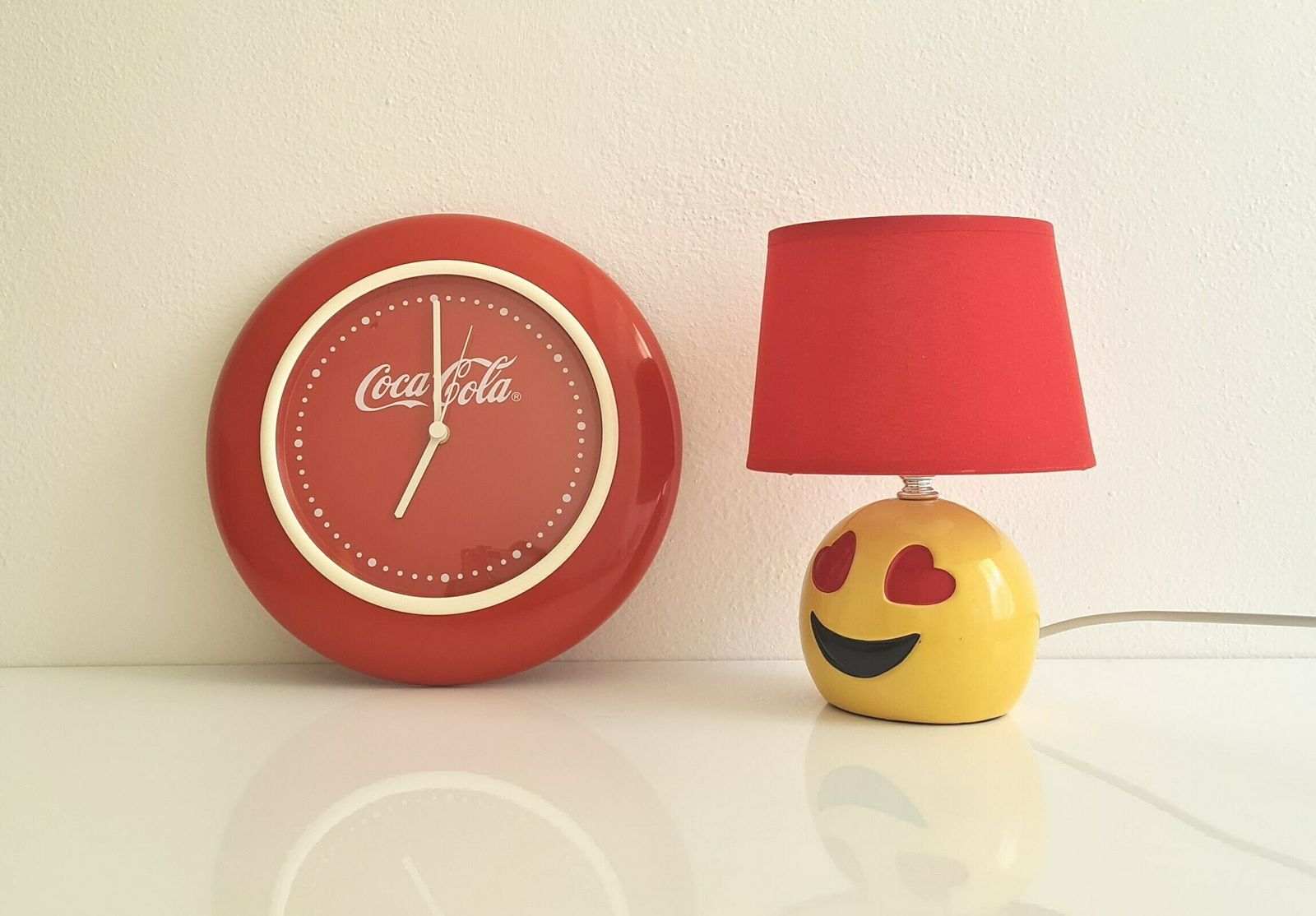 photo for sale Vintage Pop Art Coca Cola Metal Wall Clock