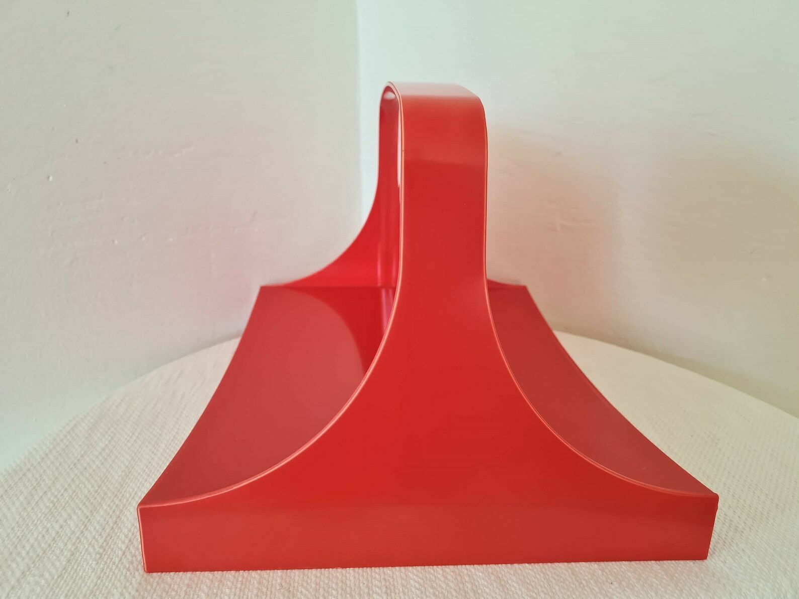 Vintage Mid Century Wall Shelf In A Plastic 80s photo Furniture