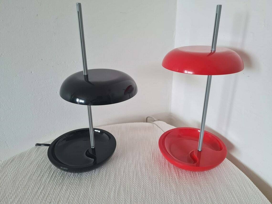 photo for sale Vintage Pop Art Table Lamp Plastic Lovely Accent Lamp