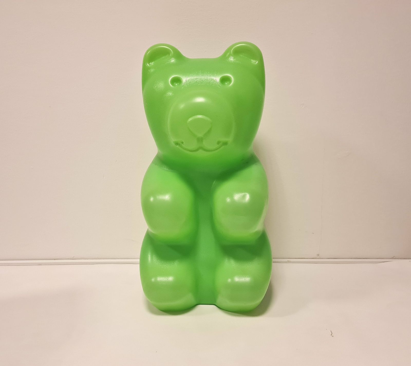 Vintage Giant Pop Art Bear Lamp Germany 1970s Lovely Accent Floor Green Lamp photo for sale