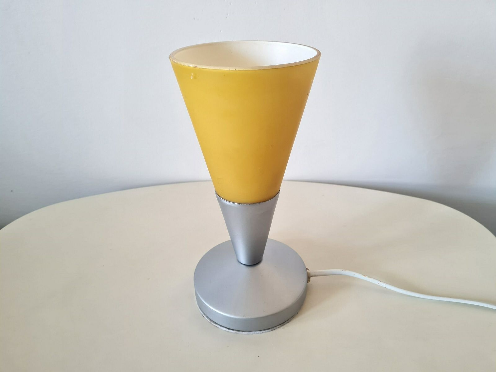 Vintage Memphis Milano Style Desk Touch Lamp Design 1990s photo vintage
