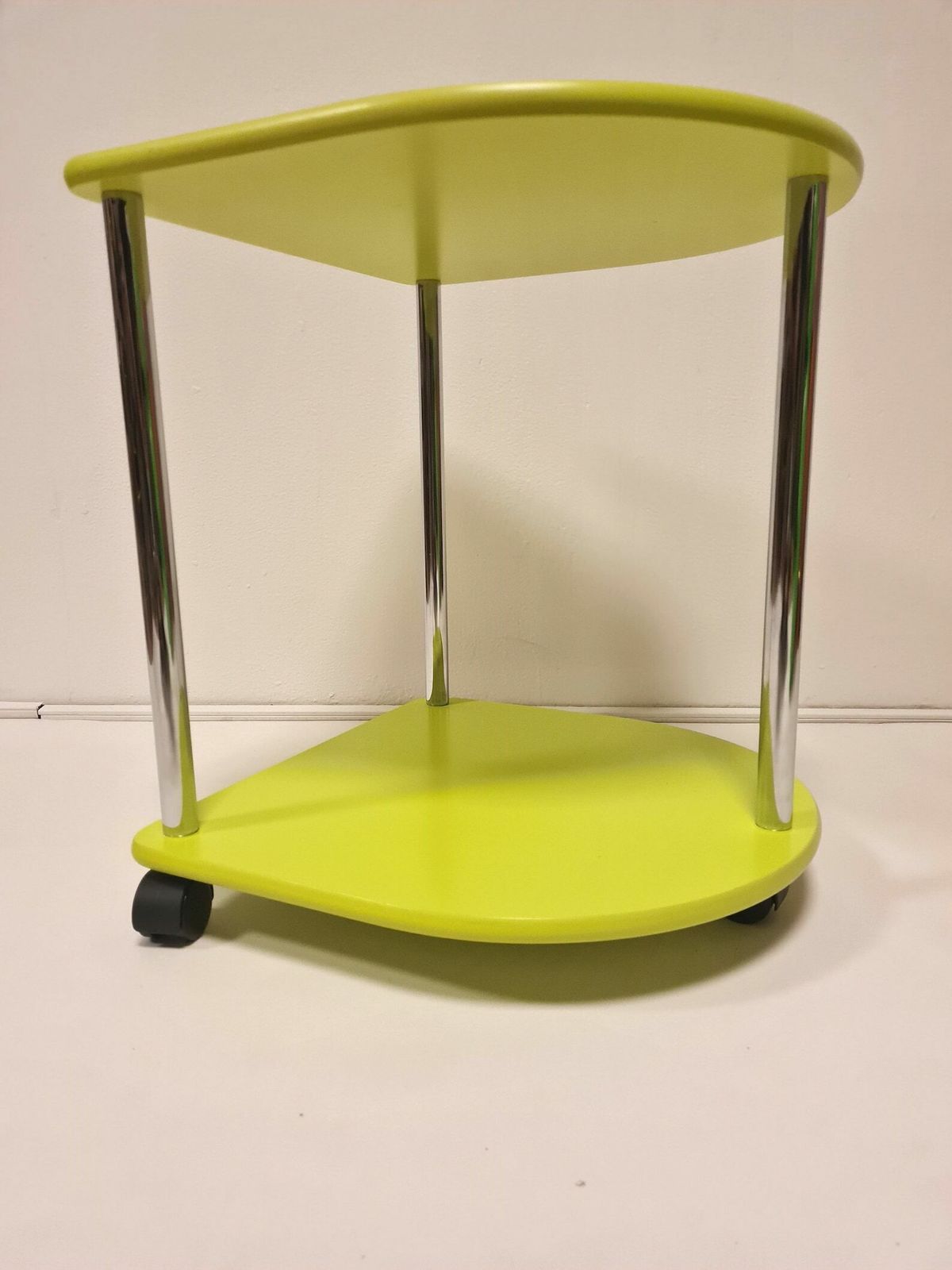 Vintage Pop Art Memphis Milano Style Table On Wheels photo for sale