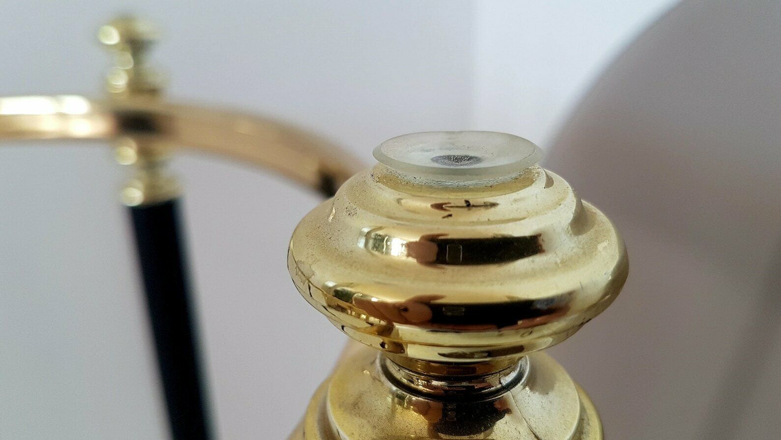 photo furniture Vintage Hollywood Regency Modern Chrome And Smoked Glass Table