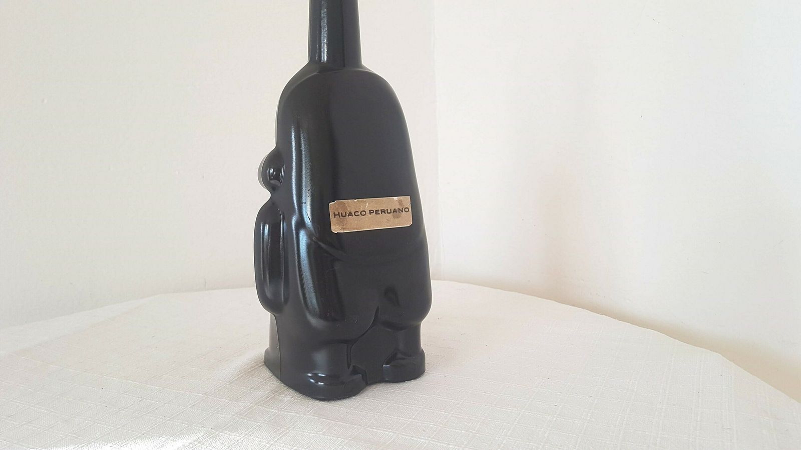 Collectible Liquor Bottle Pisco Puro Chimu Huaco Peruano Glass Bottle Vina Santa Josefa photo 58.0