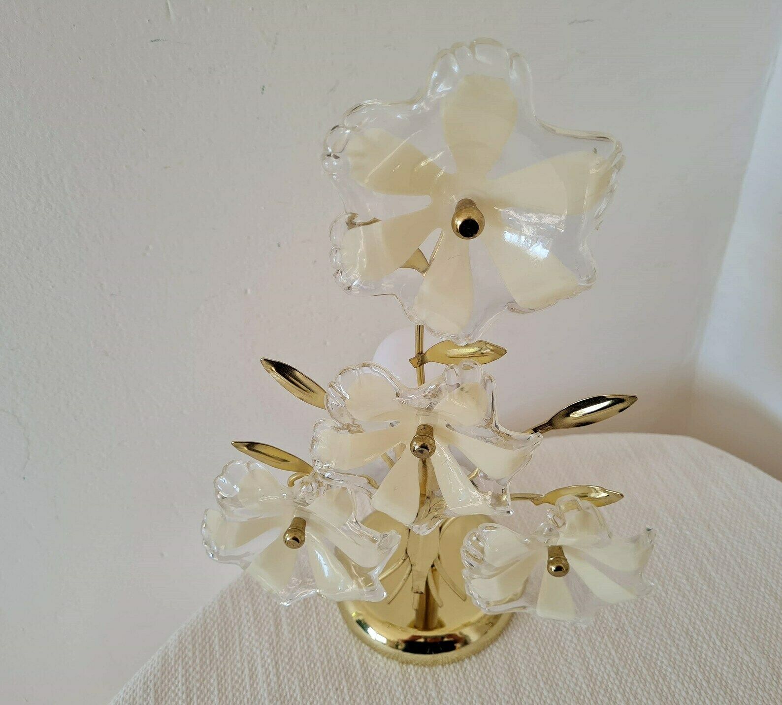 Mid-Century Design tafellampenpaar – nachtkastlampen, jaren 1980 photo 410.0