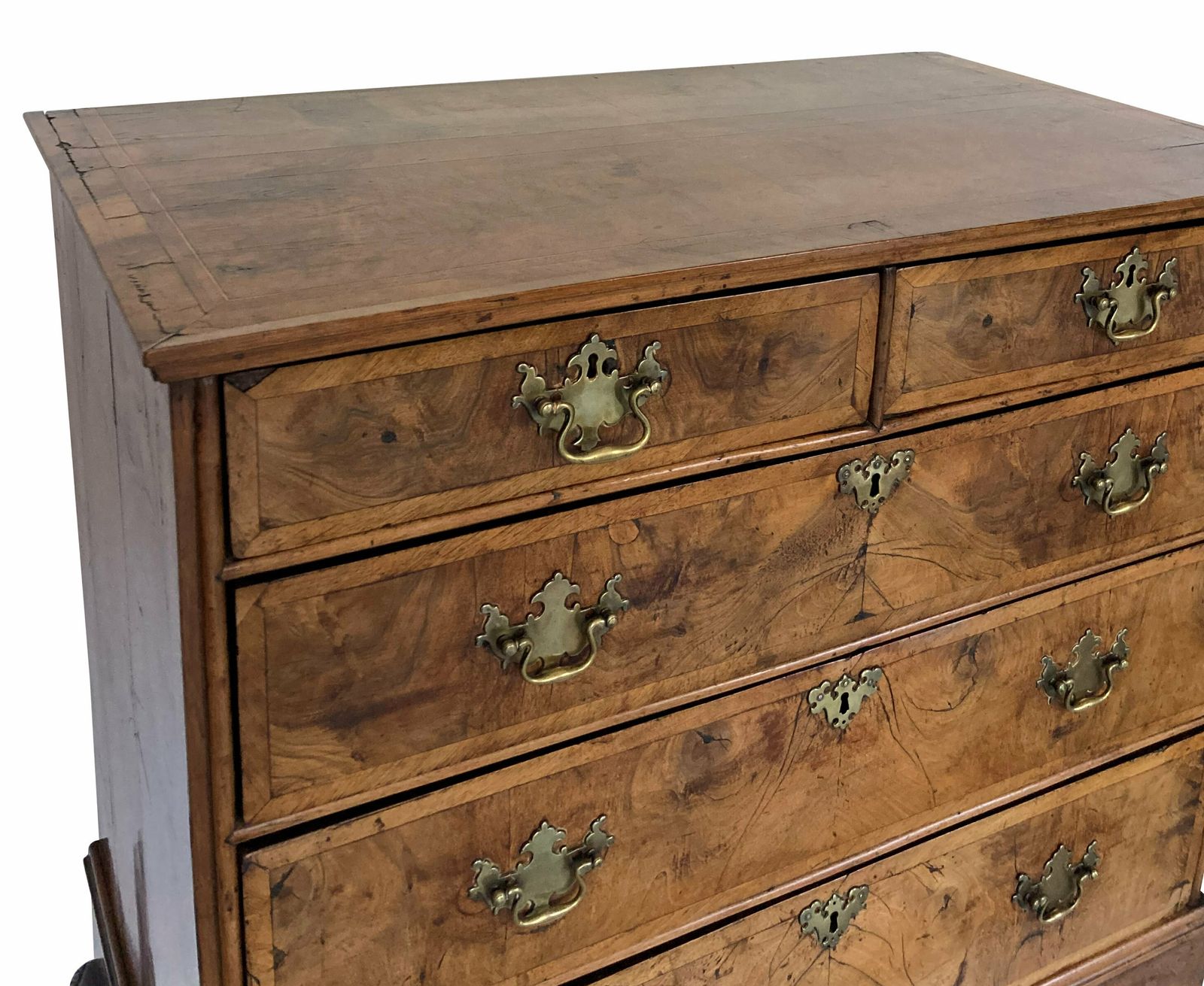 A Queen Anne Walnut Chest On Stand photo buy