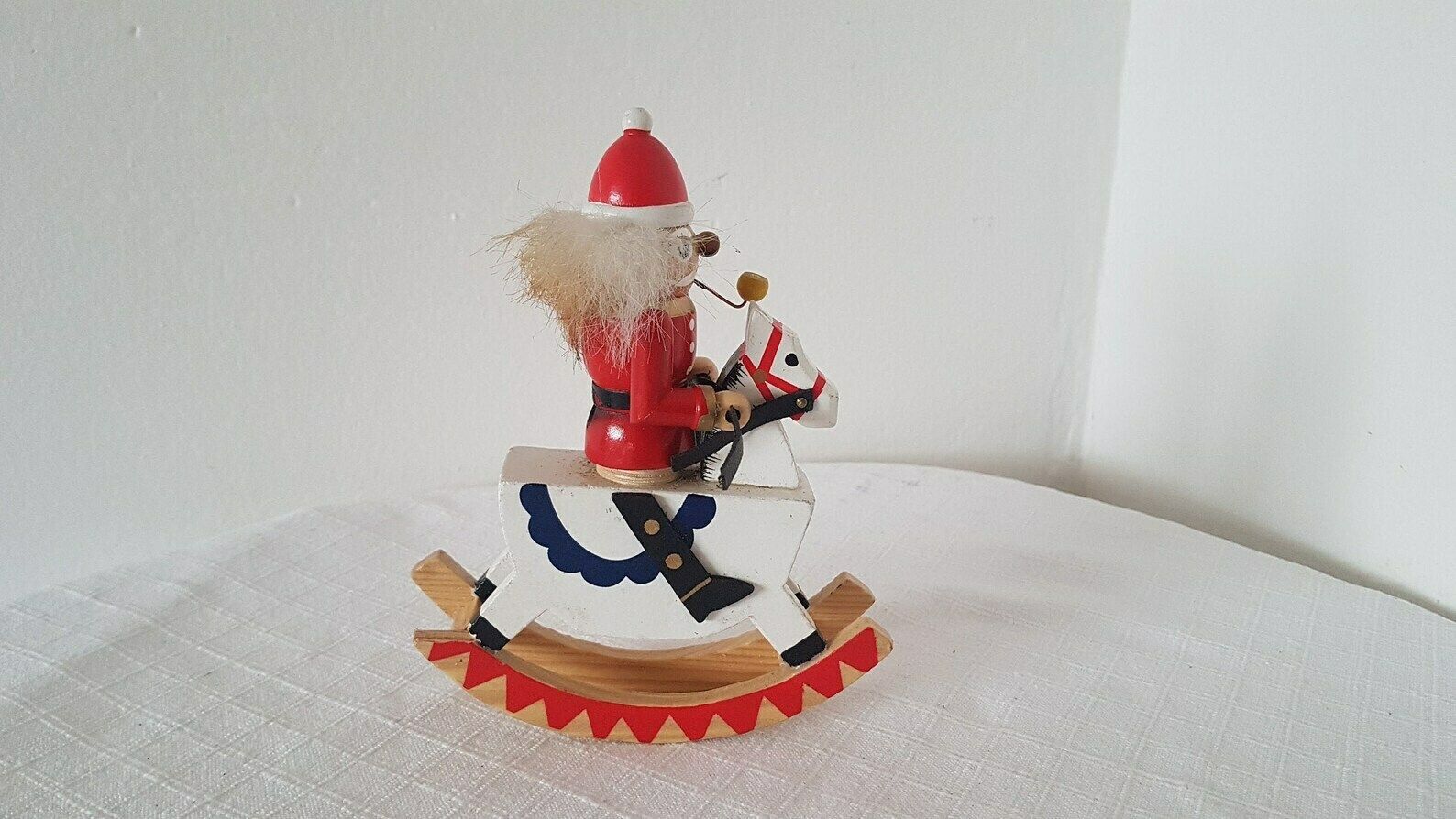 Vintage Smoker Retro Nutcracker Soldier Incense Smoker Man German Incense Burner, Handmade Design photo for sale