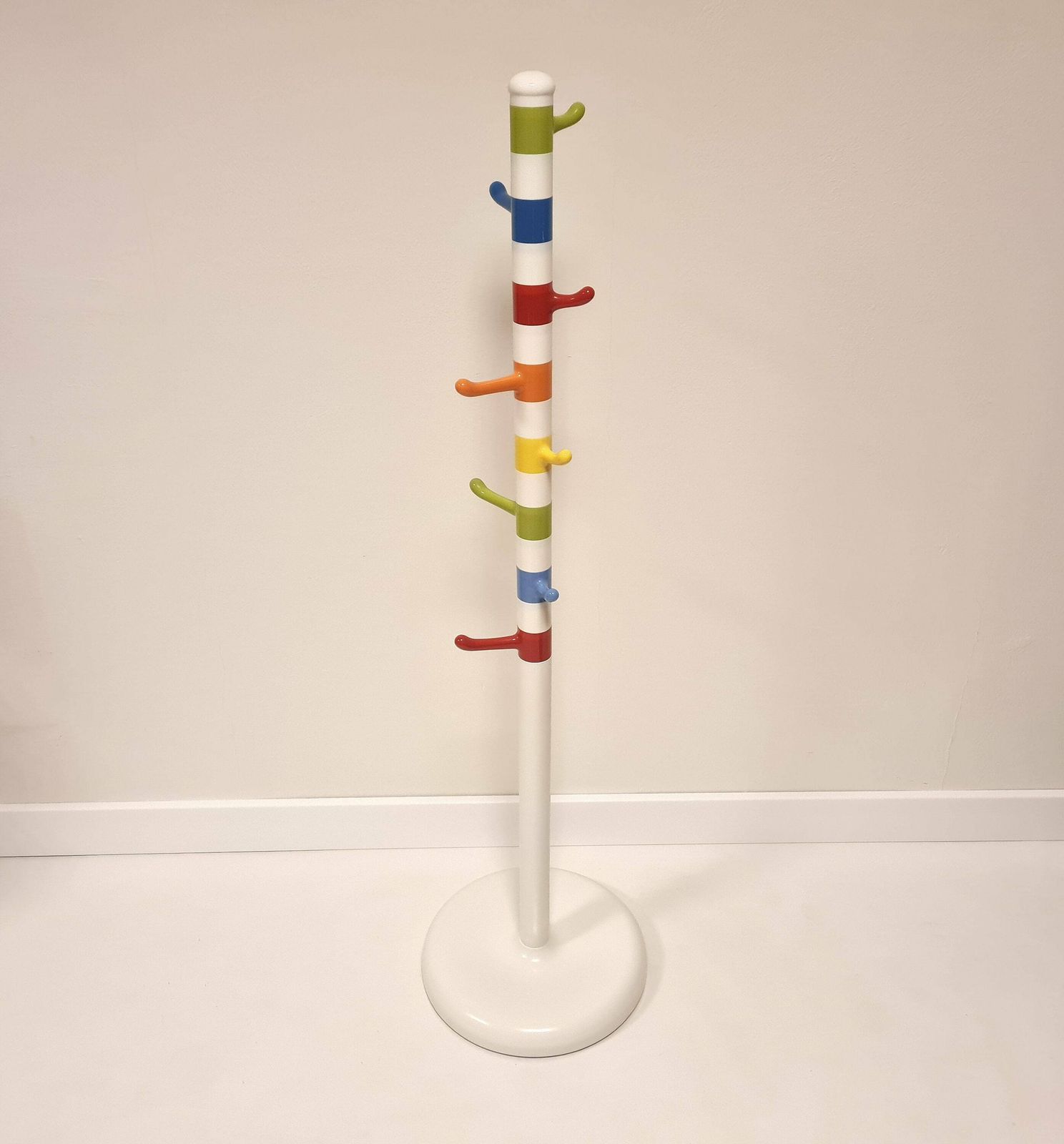 photo for sale Vintage Pop Art Memphis Milano Style Hanger Floor Standing Coat Racks