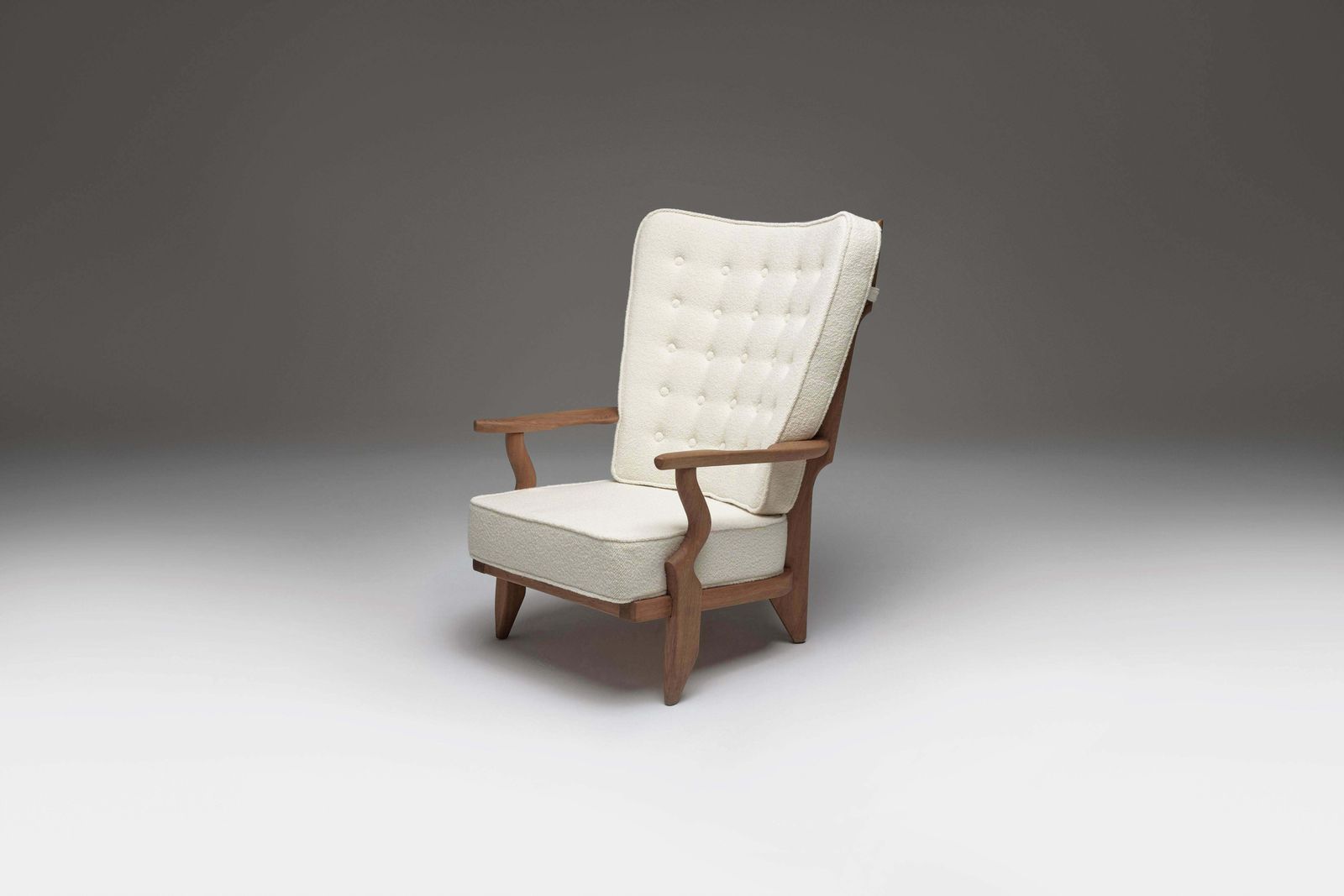 Grand Repos Lounge Chair Attributed To Guillerme Et Chambron For Votre Maison photo Furniture