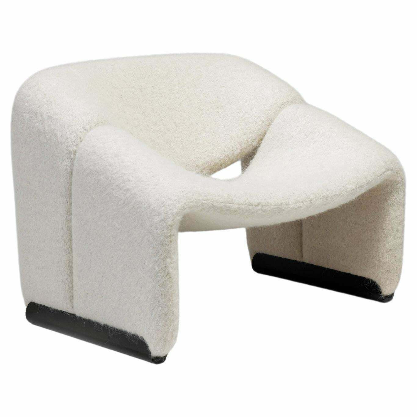 Pierre Paulin Model F598 Groovy Armchair For Artifort Netherlands, 1972