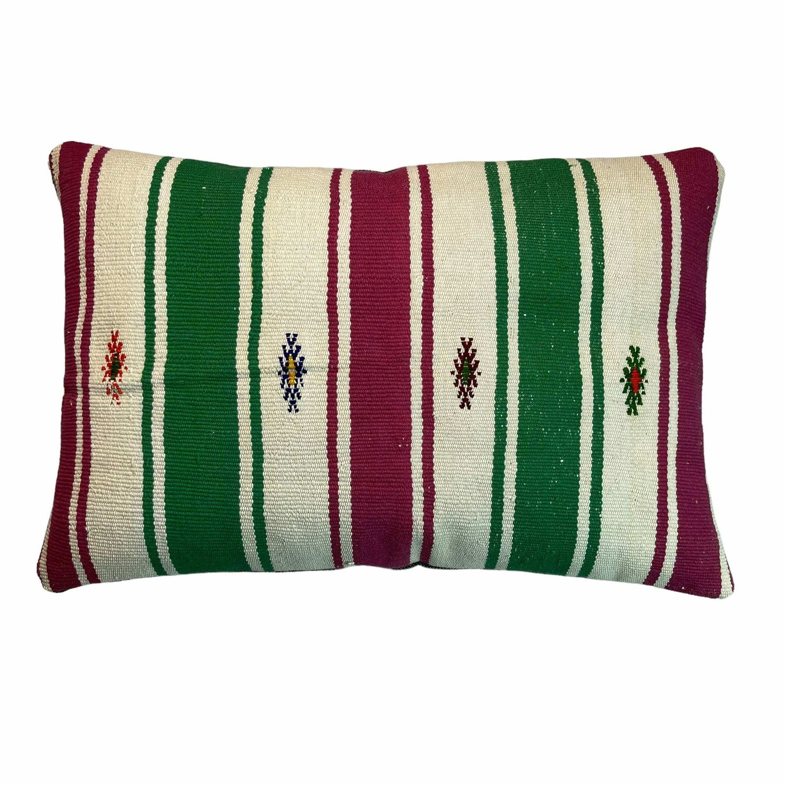 40x60 Cm Vintage Turkish Handmade Cushion Cover, 16''X 24'' Decorative Pillow For Bedroom