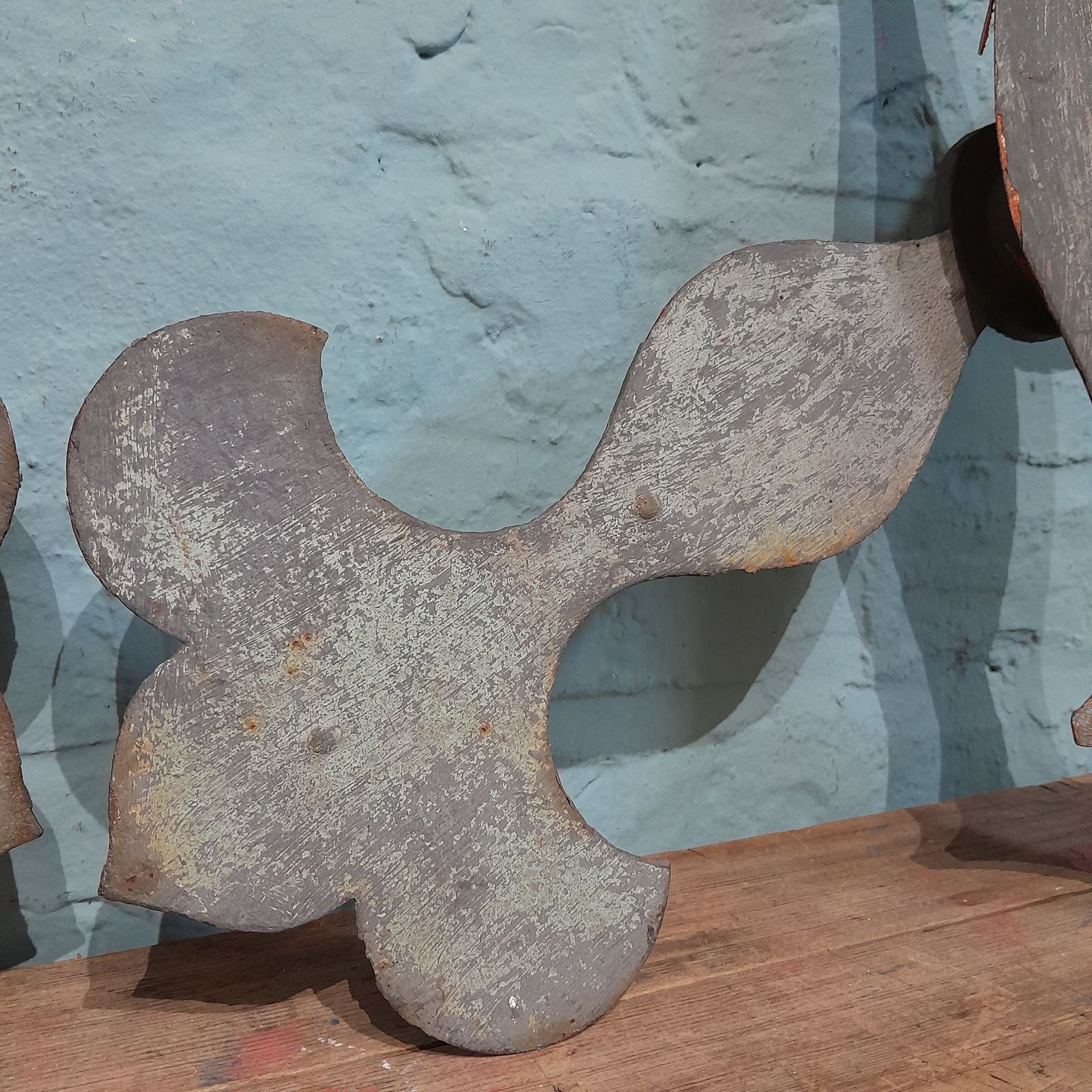 photo buy Pair Of Old Matched Turret Clocks Hands