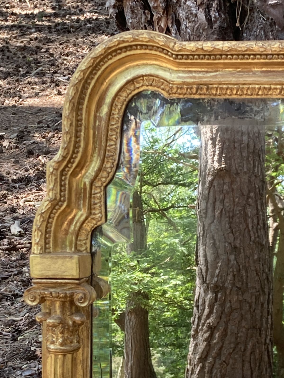 Late 18th Century Pier Glass/ Mirror In The Queen Anne Style, Circa 1790 photo 2500.0