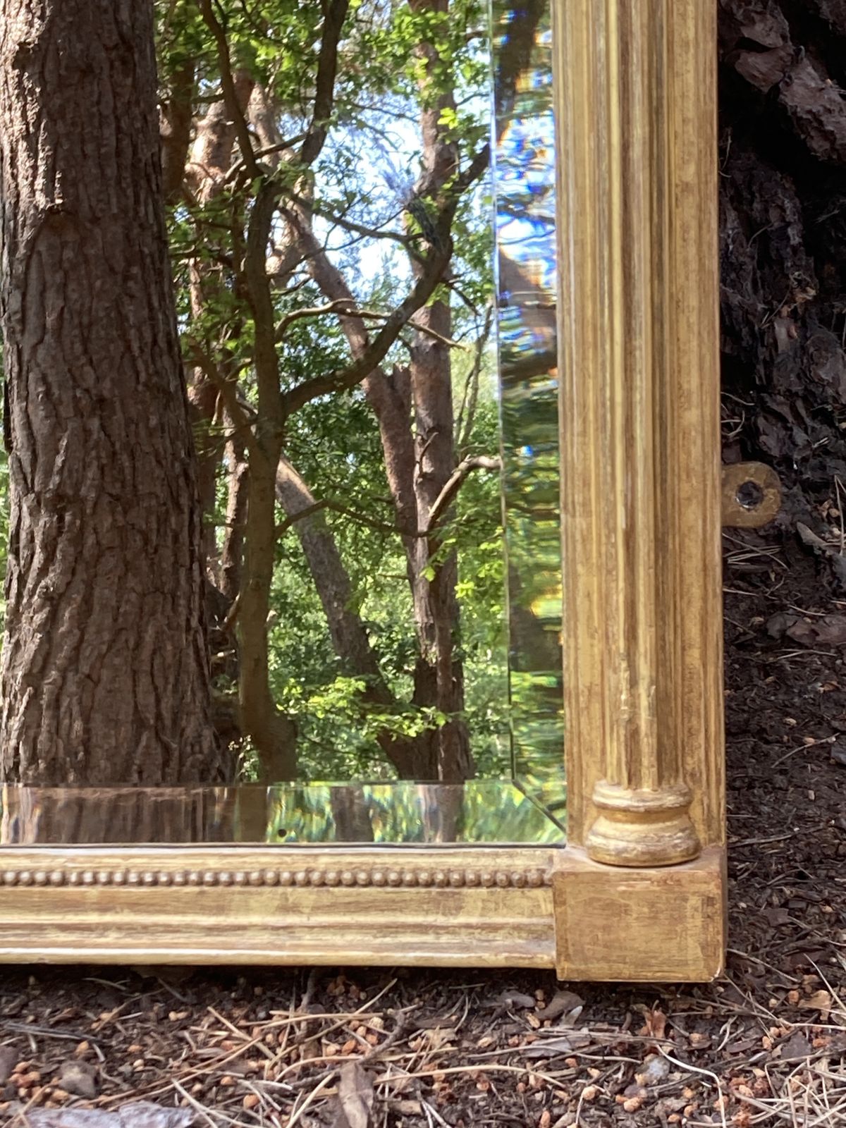 Late 18th Century Pier Glass/ Mirror In The Queen Anne Style, Circa 1790 photo buy