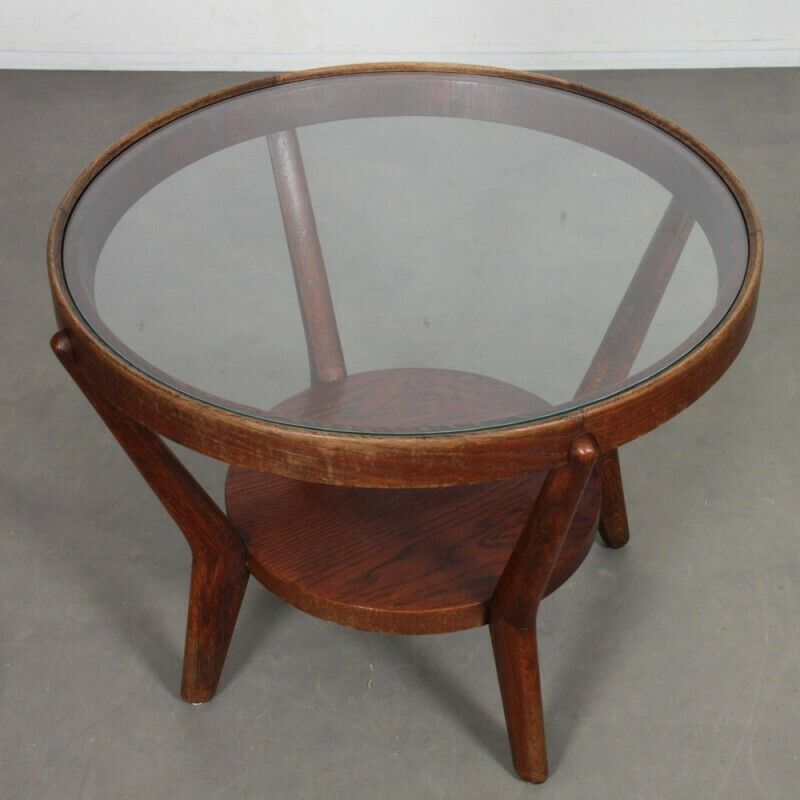 Coffee Table By Kropacek And Kozelka For Interier Praha, 1944 photo for sale