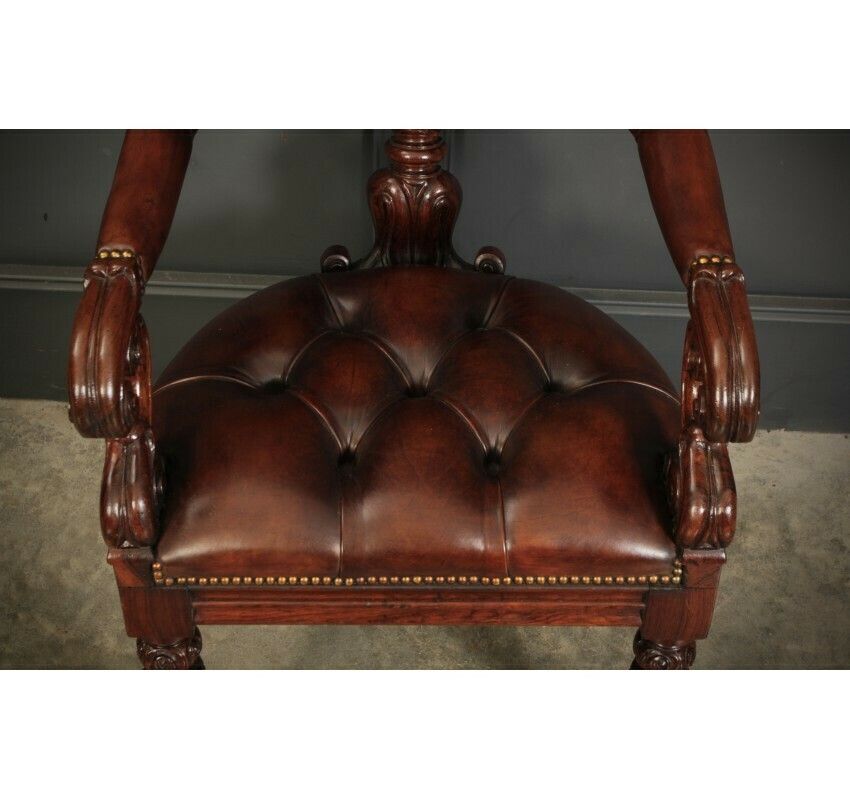 photo for sale Pair Of William IV Rosewood Desk Chairs