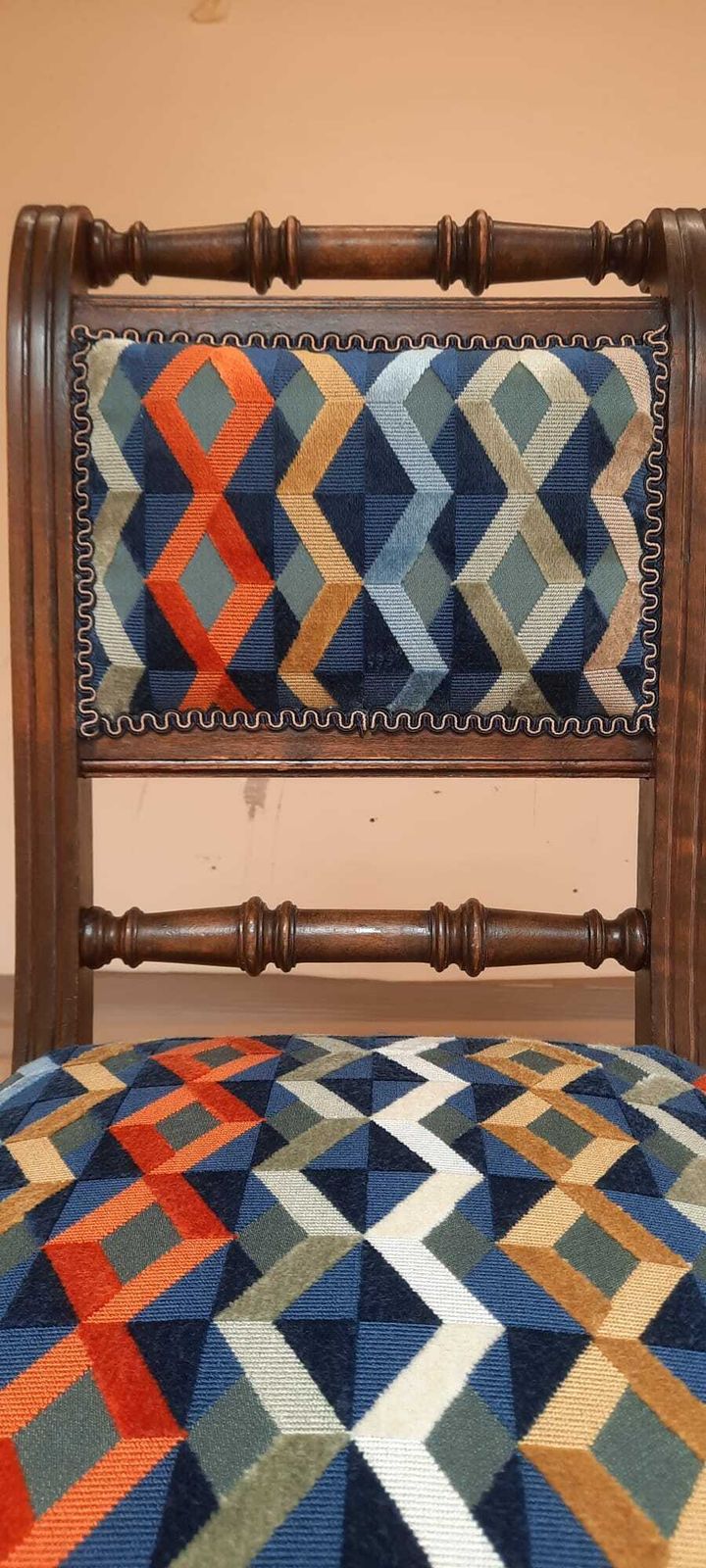 A Newly Renovated Antique Chair