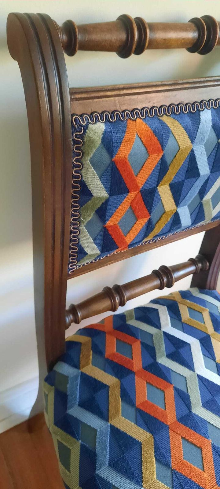 A Newly Renovated Antique Chair photo Furniture