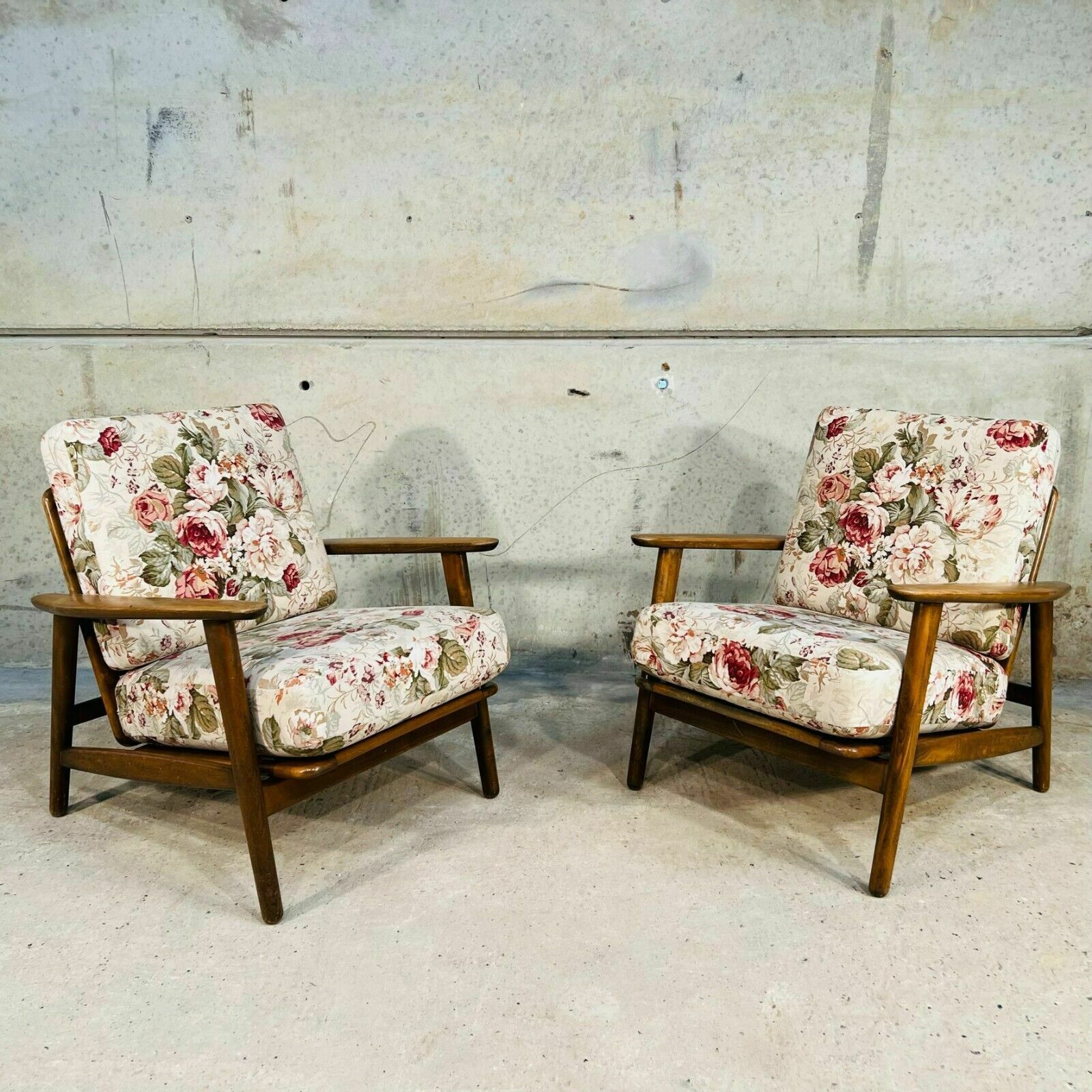 Original Danish 60s Hans Wegner Ge 240 Sofa And Pair Of Armchairs Suite photo Furniture