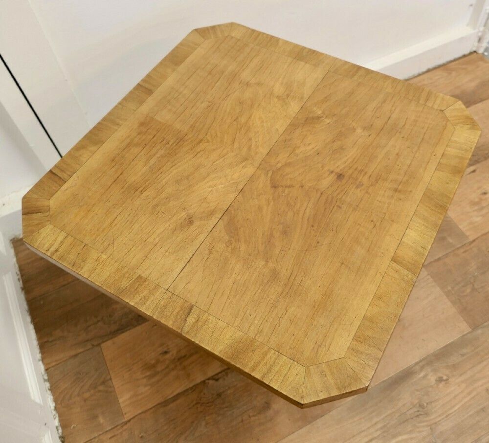 Odeon Style Art Deco Maple Coffee Table photo vinterior